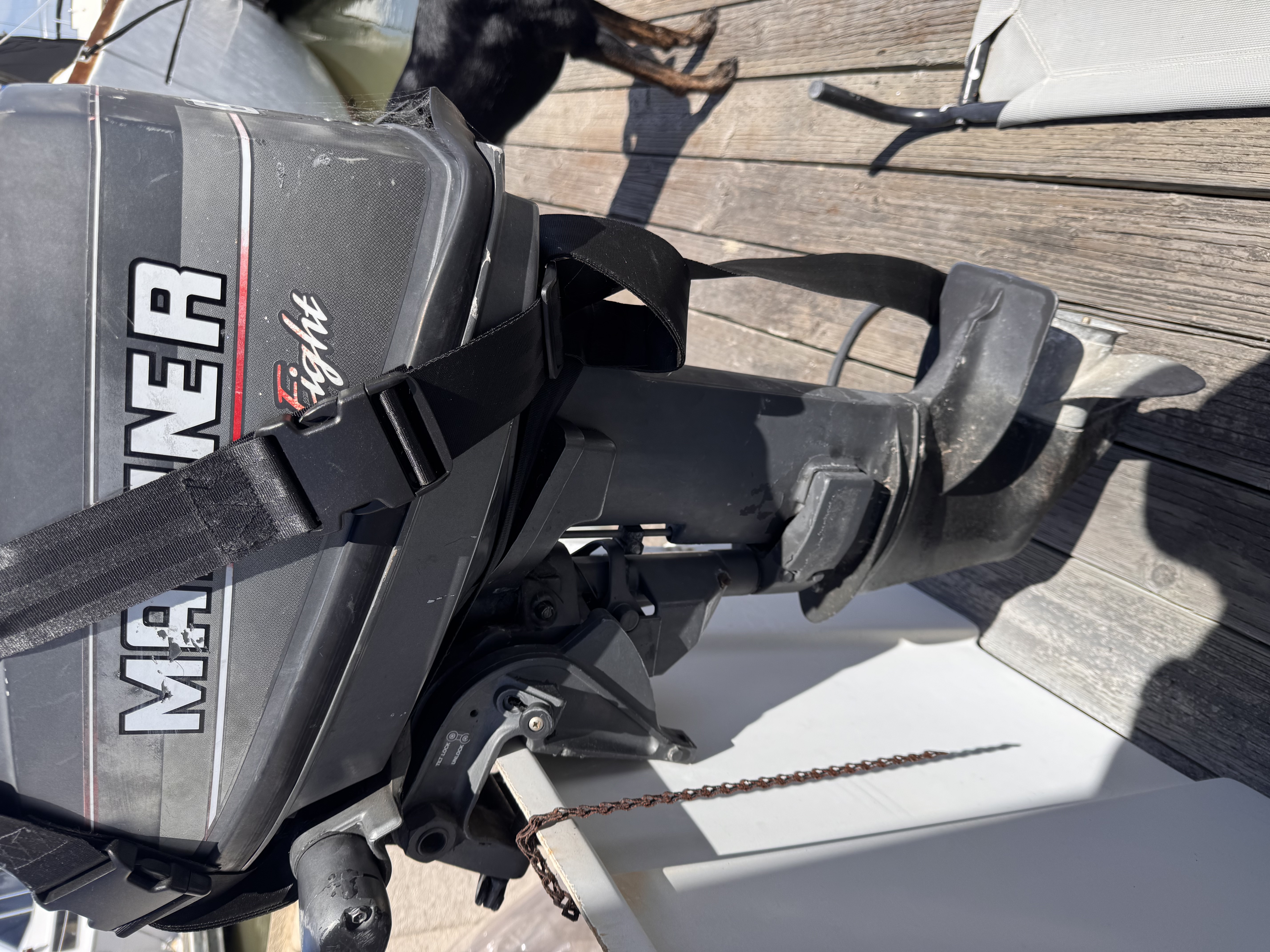 Mercury Marine 8 HP Outboard Motor — thumbnail 3