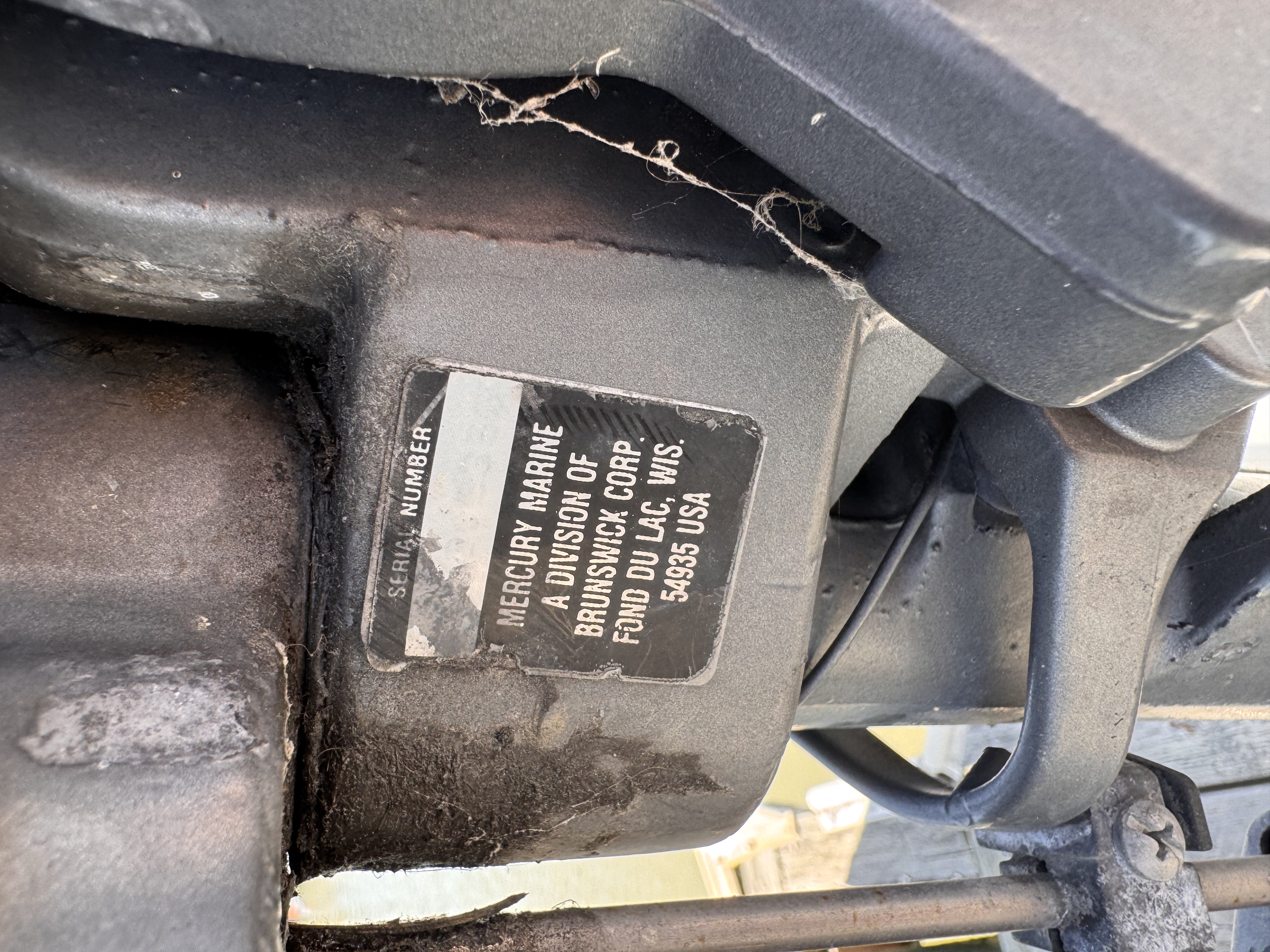 Mercury Marine 8 HP Outboard Motor — thumbnail 4